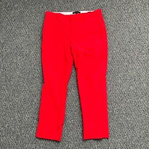 Banana Republic red pants size 8